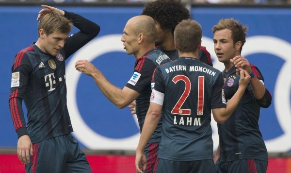 拜仁慕尼黑豪取十连胜,创赛季新高纪录