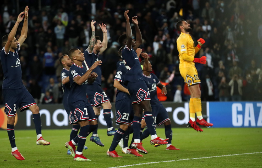  巴黎圣日耳曼欧冠留力，联赛轮换阵容仍取三分  